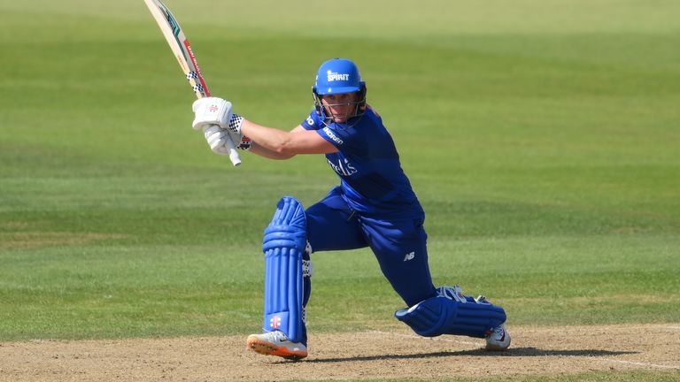 Beth Mooney set the record for the highest women's score in The Hundred with 97 for London Spirit