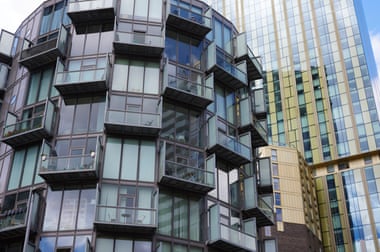 Apartment blocks in Salford