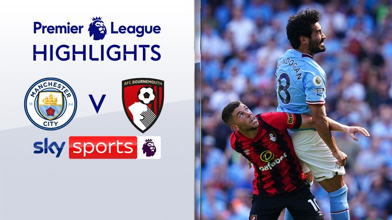 Manchester City vs Bournemouth highlights