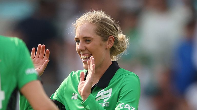 Georgia Adams impressed with two wickets against her former Oval Invincibles team-mates