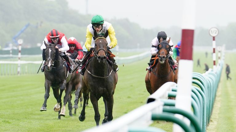 Cathayensis wins nicely at Haydock under jockey Christian Howarth