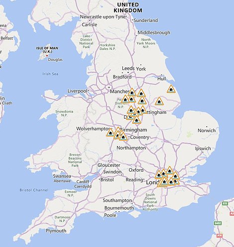 Met Office yellow flash flood warning for Wednesday