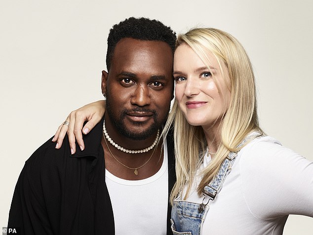 Actor Kadiff Kirwan, who lost his mother to cancer, sat alongside former primary school teacher Chloe Dixon who was diagnosed with blood cancer in 2018