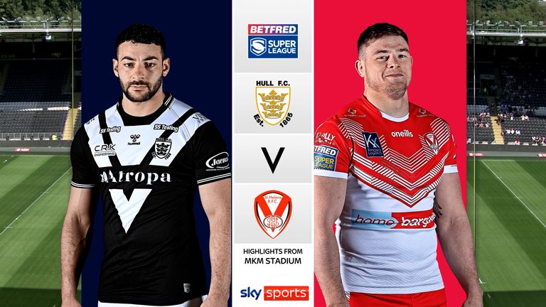 Highlights of the Betfred Super League match between Hull FC and St Helens