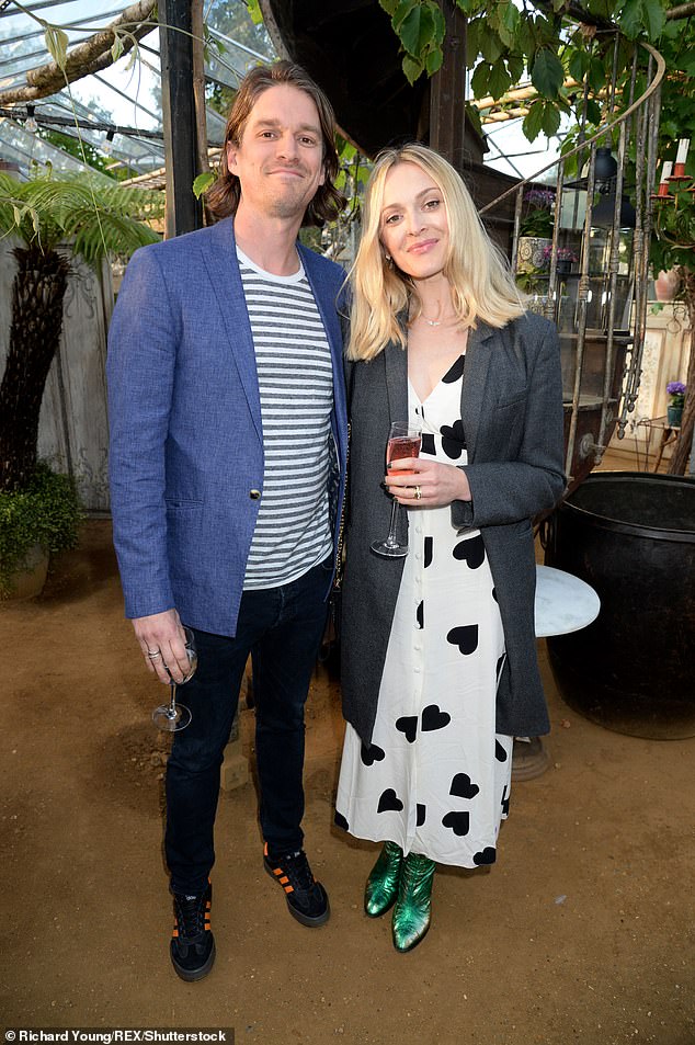 Couple: Fearne married Jesse, the son of Rolling Stones' star Ronnie Wood and model Krissy Findlay, in 2014 (pictured in 2019)