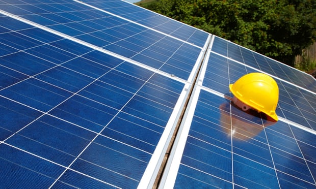 Solar Panels on a UK house