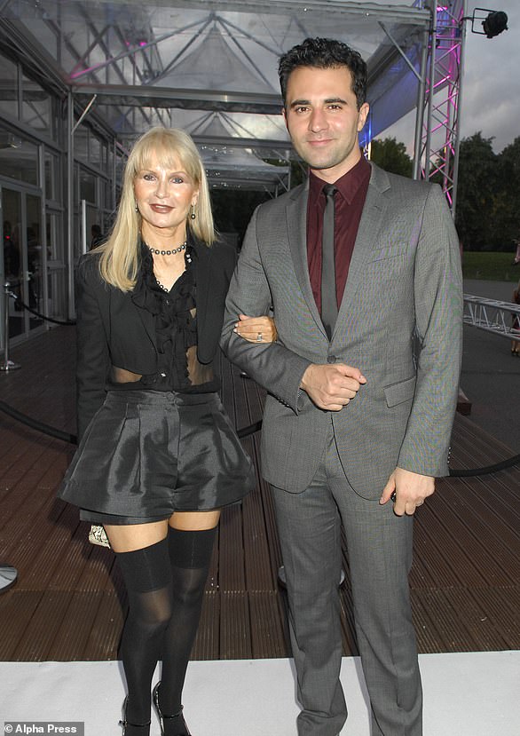 Anne Ferguson and Darius at a fashion event in London in 2011