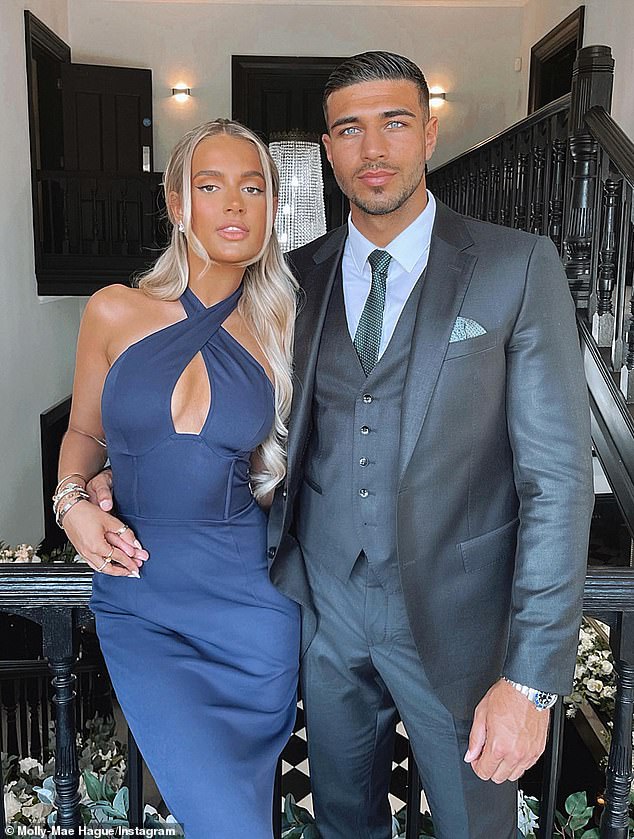 Commitment: Molly shares the home with boyfriend Tommy who she met on Love Island in 2019, the couple exceeding expectations after viewers misjudged their commitment to each other