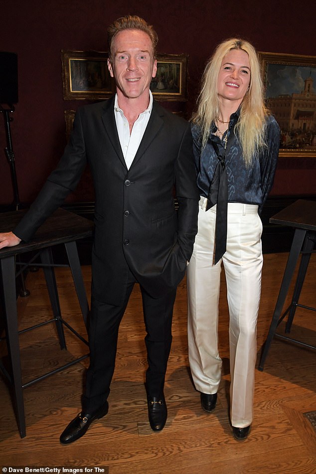 Budding romance: The pair met through friends while hanging out in London (Pictured at the National Gallery's inaugural summer party)