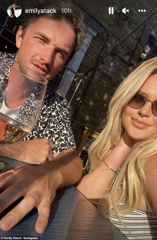 Instagram official! Earlier this month Emily went Instagram official with new boyfriend Liam, 37, as she cosied up to the former Big Brother star during a sunny alfresco lunch date