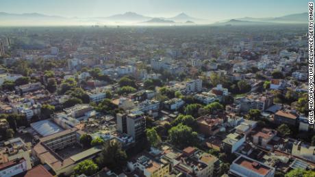 A view of Mexico City in February.