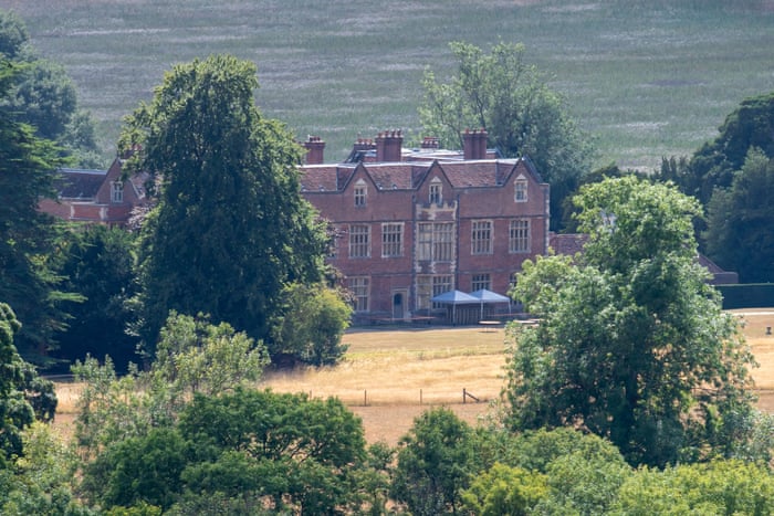 Chequers, the PM’s country residence in Buckinghamshire, where Boris Johnson will spend some of his final two weeks in office working.