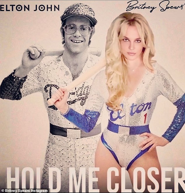 Back for more! Spears has teamed up with Elton John to release her first song since the end of her conservatorship, Hold Me Closer