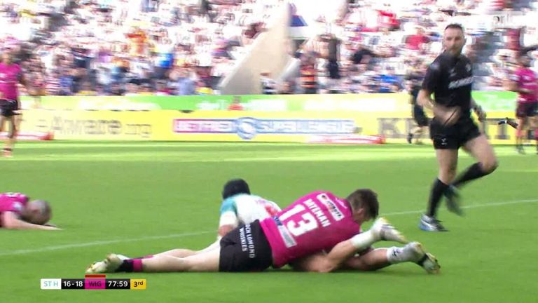 Jonny Lomax won the game for St Helens and broke Wigan hearts with less than a minute left on the clock at Magic Weekend