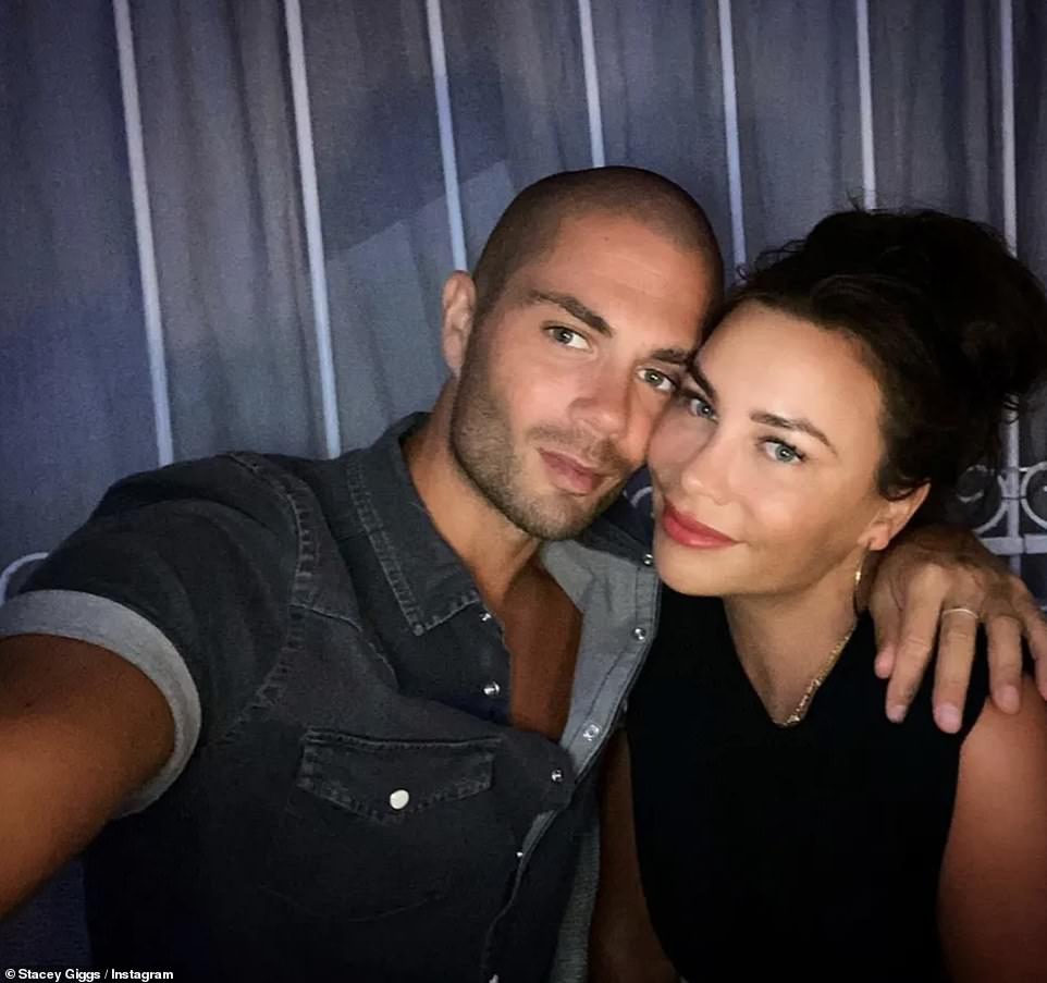 Split: The Wanted singer was with Stacey for four years ahead of their March split and even took on the role of stepfather to her two children