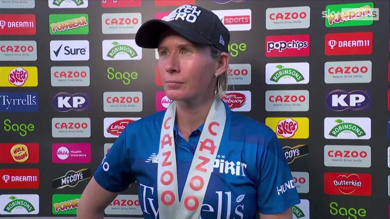 Following London Spirit's victory over Welsh Fire at Lord's, match hero Beth Mooney says that the home crowd was 'outstanding'.