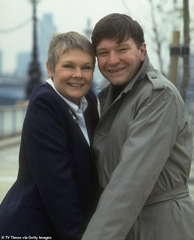 Screen stars: The couple became household names by appearing together in the hit ITV sitcom A Fine Romance, from 1981 to 1984 (pictured in 1983)