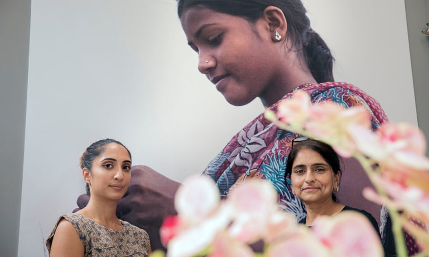 Zinthiya Trust caseworkers Ashy Gosai, left, and Sherin Ali.