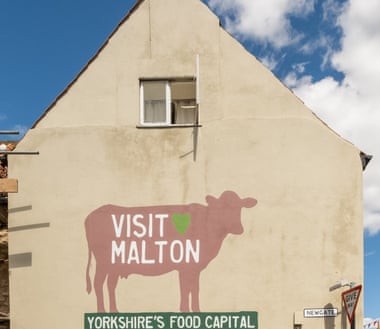 A promotion on a house in Malton, Yorkshire