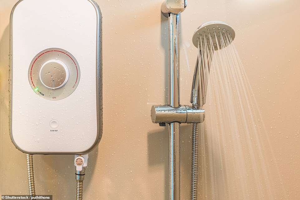 Electric showers are the most power hungry device, based on average use they will cost £286.97 a year according to Uswitch