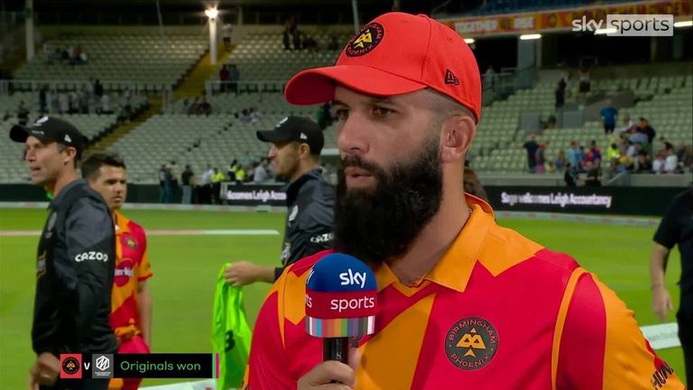 Following his side's defeat to Manchester Originals, Birmingham Phoenix captain Moeen Ali admits the score was a 'poor result' for his side