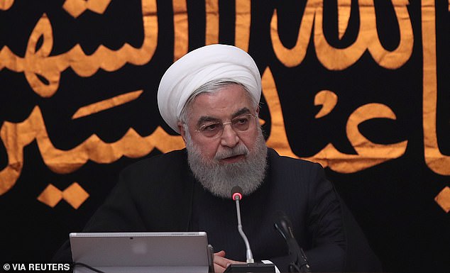 The then-Iranian President Hassan Rouhani, speaking in 2019. Following the US's withdrawal from the 2015 deal, Iran ramped up its nuclear activities