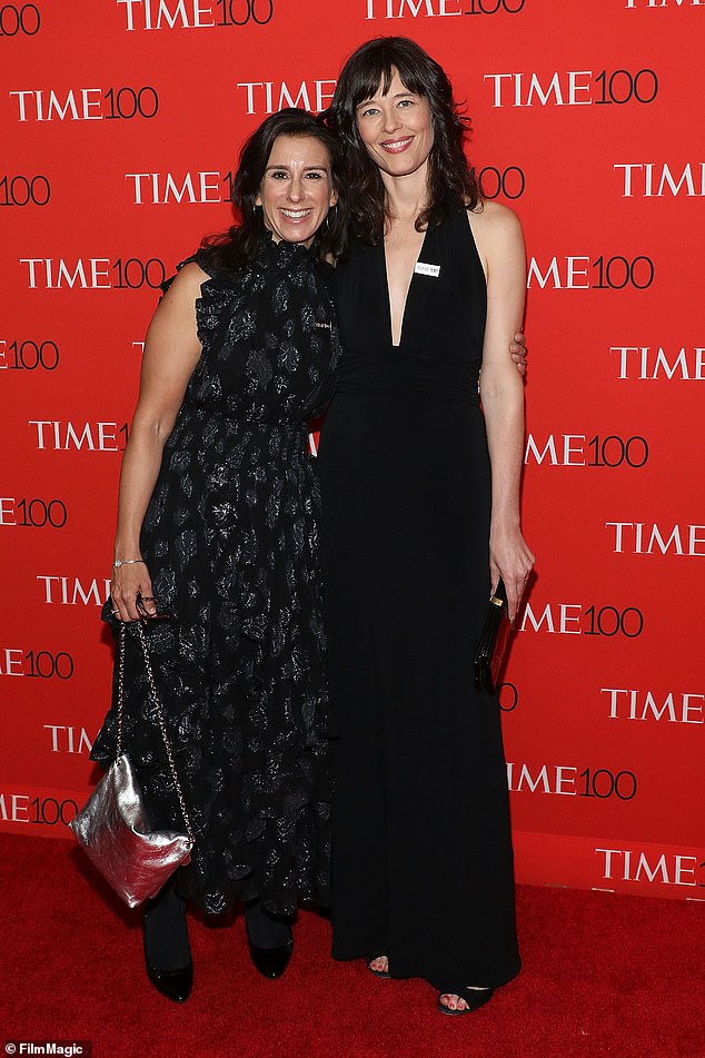 New York Times reporters Jodi Kantor and Megan Twohey are shown in April 2018 in New York City. They wrote an exposé on Weinstein in 2017