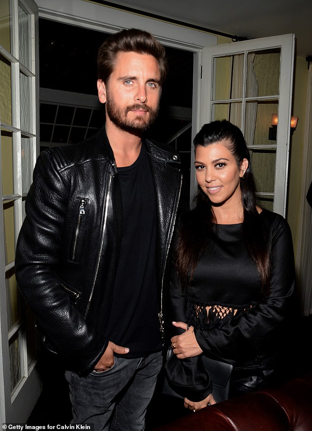 Not excommunicated: Recently, a source claimed Scott felt he had been 'kind of excommunicated' from the Kardashian family to which Kris responded, 'He's the father of my grandchildren and a special part of our family… we love him'; Scott and Kourtney in 2015