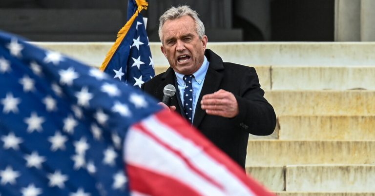 Facebook and Instagram Remove Robert Kennedy Jr.’s Nonprofit for Misinformation