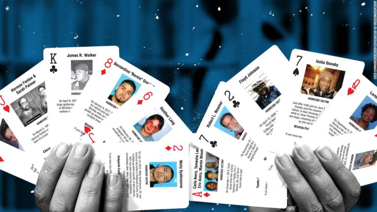 Kansas will hand out playing cards with cold cases printed on them to prisoners. It’s led to solved cases before