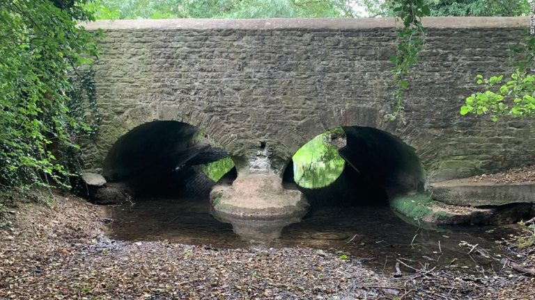 London’s River Thames has shrunk in extreme heat and looming drought