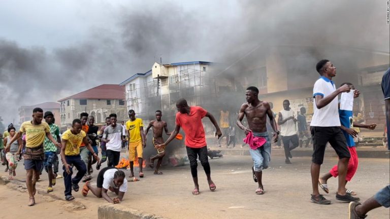 At least 21 protesters killed during anti-government protests in Sierra Leone, sources say