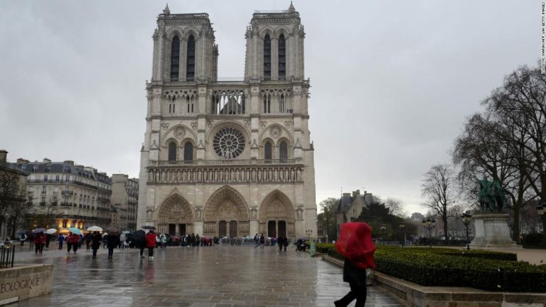 Man arrested on suspicion of raping a US tourist in central Paris