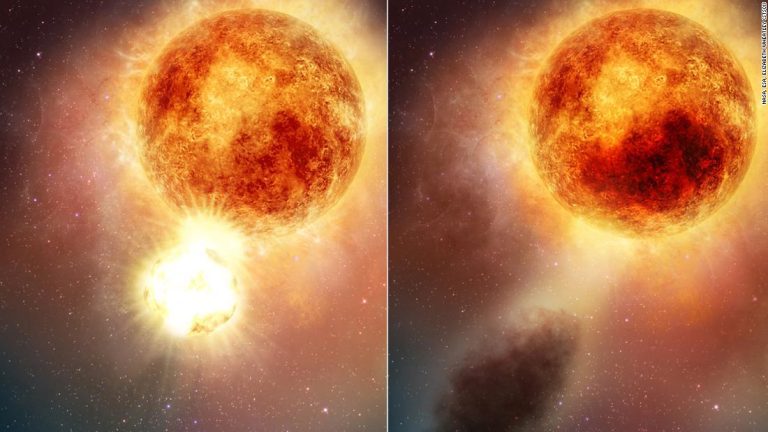 Betelgeuse star had an unprecedented massive eruption