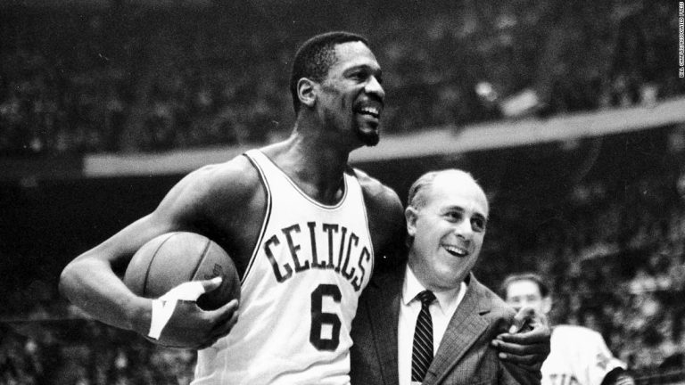 NBA to retire Bill Russell’s No. 6 jersey throughout the league as tribute to the 11-time champion