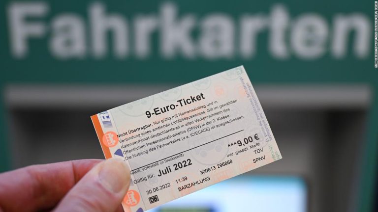 Germany’s 9 euro ticket has created ‘momentum’ for cheap public transport