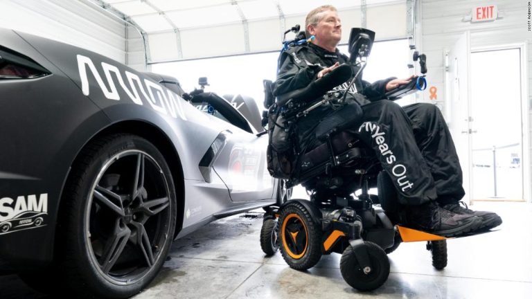 Sam Schmidt: How some remarkable engineering allowed a quadriplegic former NASCAR driver to race again