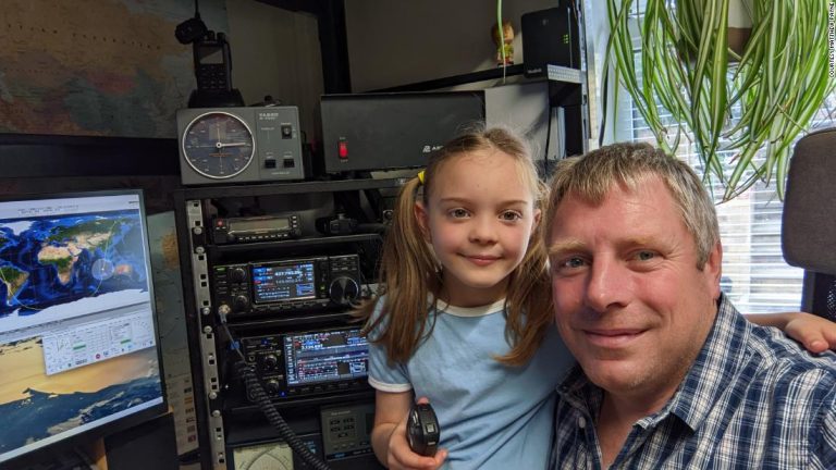 8-year-old girl chats with ISS astronaut using ham radio