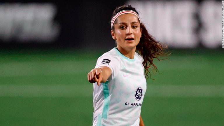 Nadia Nadim says ‘it’s a hopeless situation’ a year since the Taliban’s takeover in Afghanistan