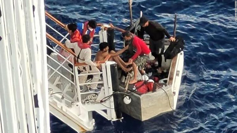 Carnival Cruise ship rescues Cuban migrants stranded at sea