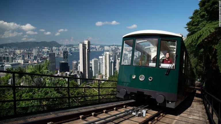 Hong Kong’s Peak Tram reopens with a new look