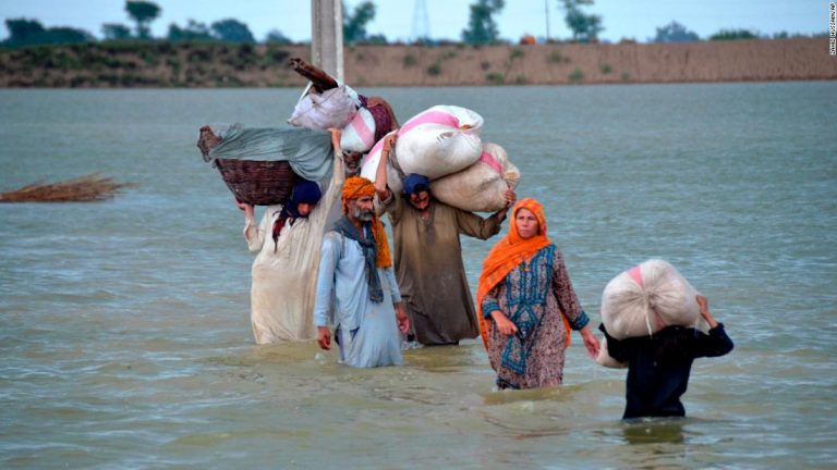 Pakistan floods hit 33 million people in worst disaster in a decade, minister says