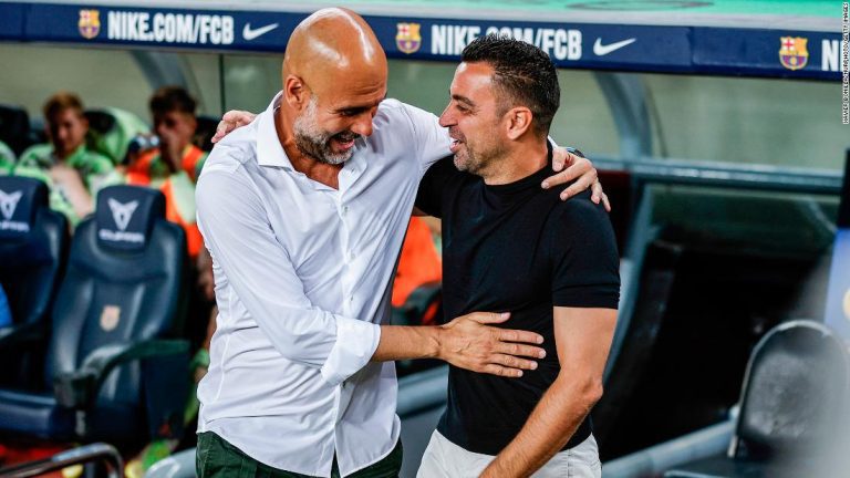 Barcelona vs Man City: Xavi and Pep Guardiola face off as managers