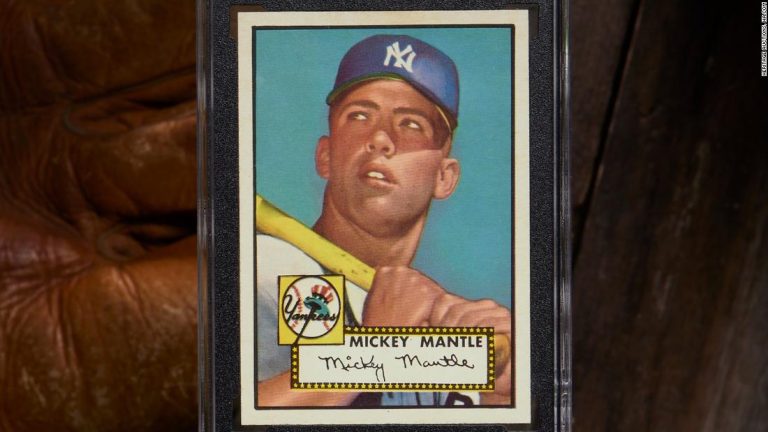 The most expensive baseball card in history just sold for $12.6 million