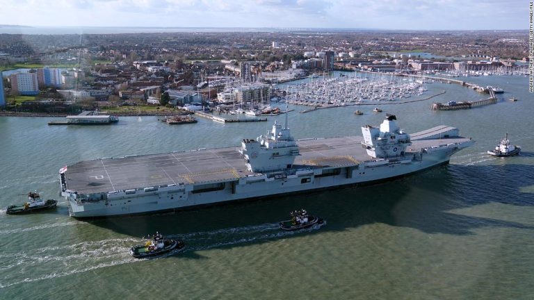 HMS Prince of Wales en route to US stops due to ‘mechanical issue’