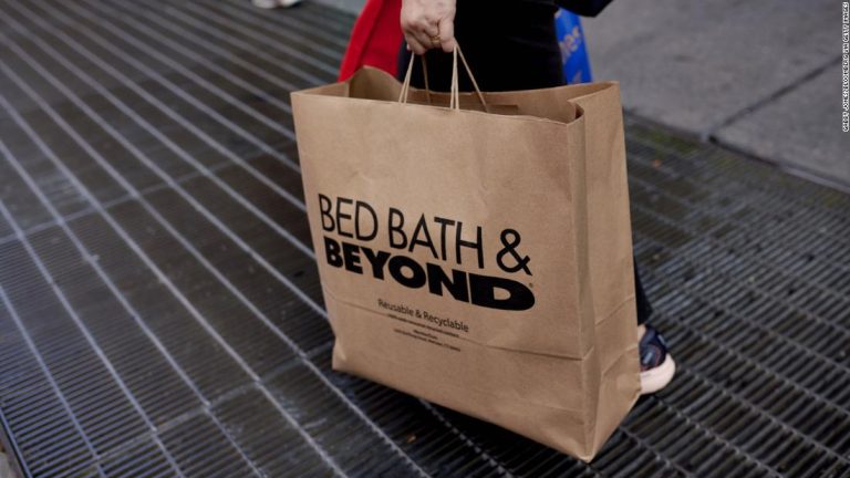 Bed Bath & Beyond is laying off 20% of its staff and closing stores