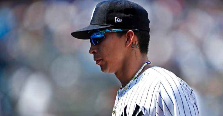 Why Does Yankees Rookie Oswaldo Cabrera Wear a Necklace?