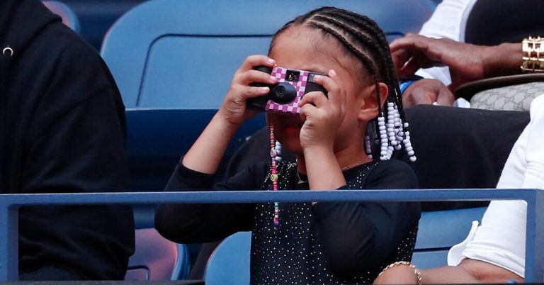 Serena Williams’s No. 1 Supporter Is Her Daughter, Olympia