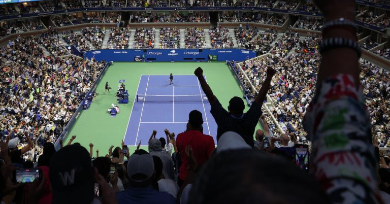 Serena Williams Keeps Focus Amid the Fanfare