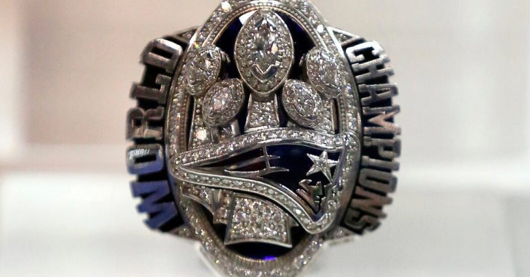 Man Gets 3 Years in Scheme to Sell Bogus Tom Brady Super Bowl Rings